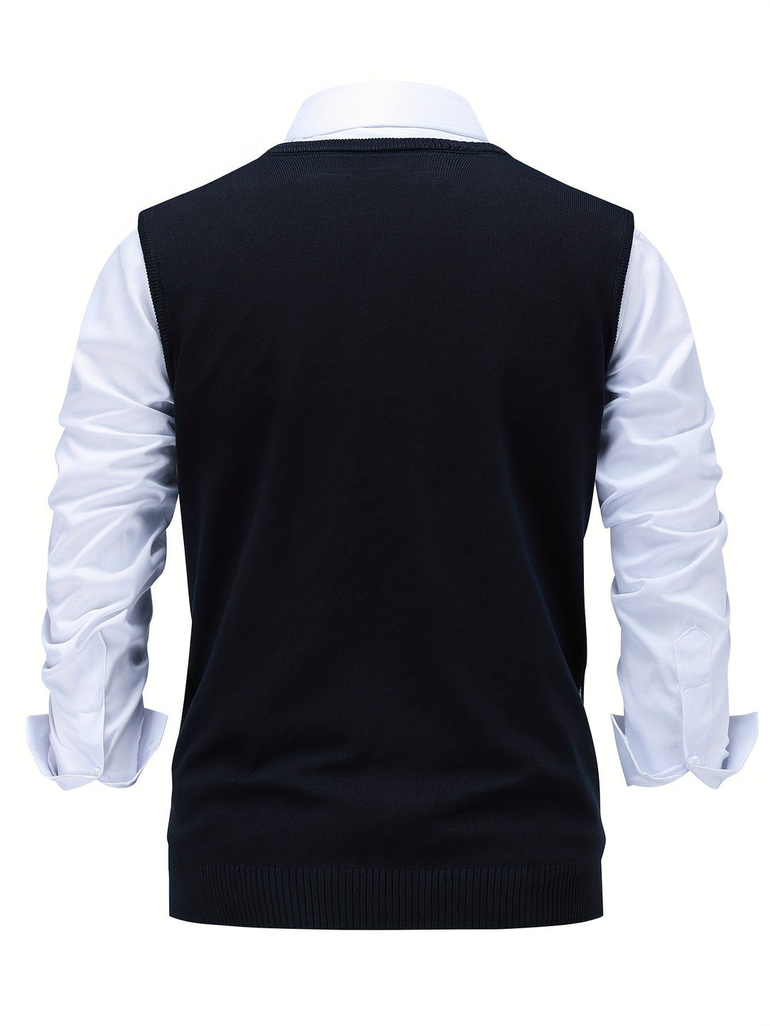 Men's Argyle Knit Sweater Vest