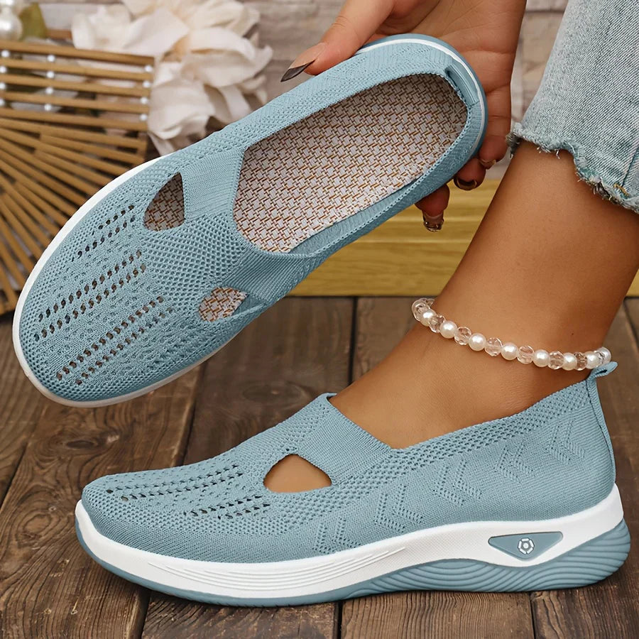 Comfortable Knit Slip On Shoes