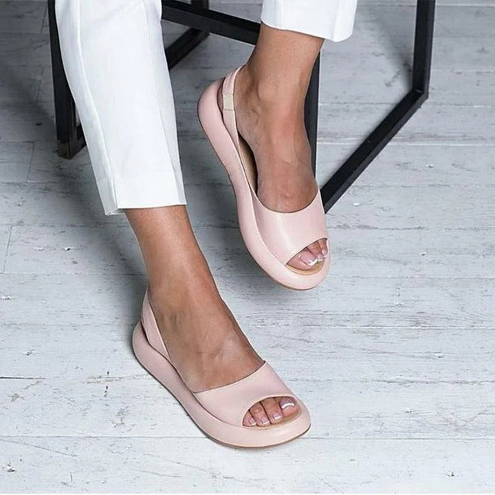 Clara | Cushioned Platform Walking Sandals