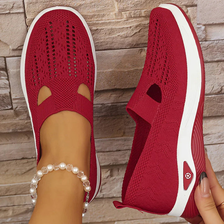 Comfortable Knit Slip On Shoes
