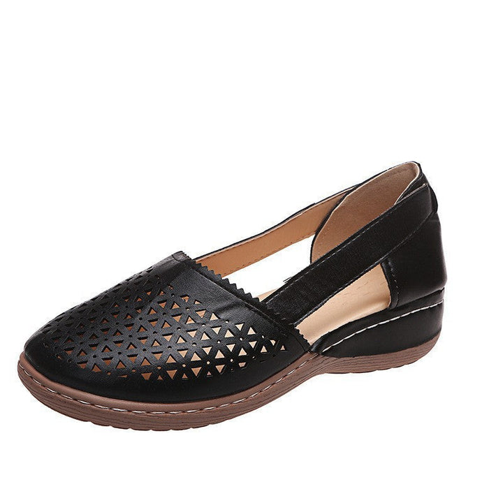 Women's Orthopedic Flats with Cut-Out Design