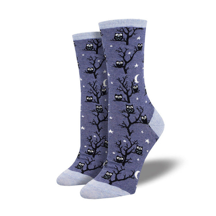Halloween Pumpkin and Witch Print Cosy Socks