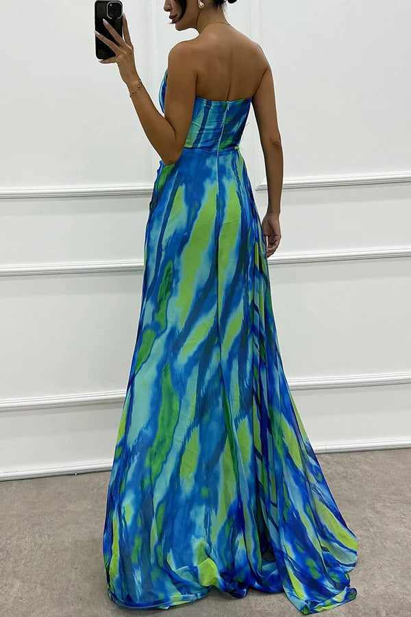 Lorena | One Shoulder Ruched Evening Cocktail Dress