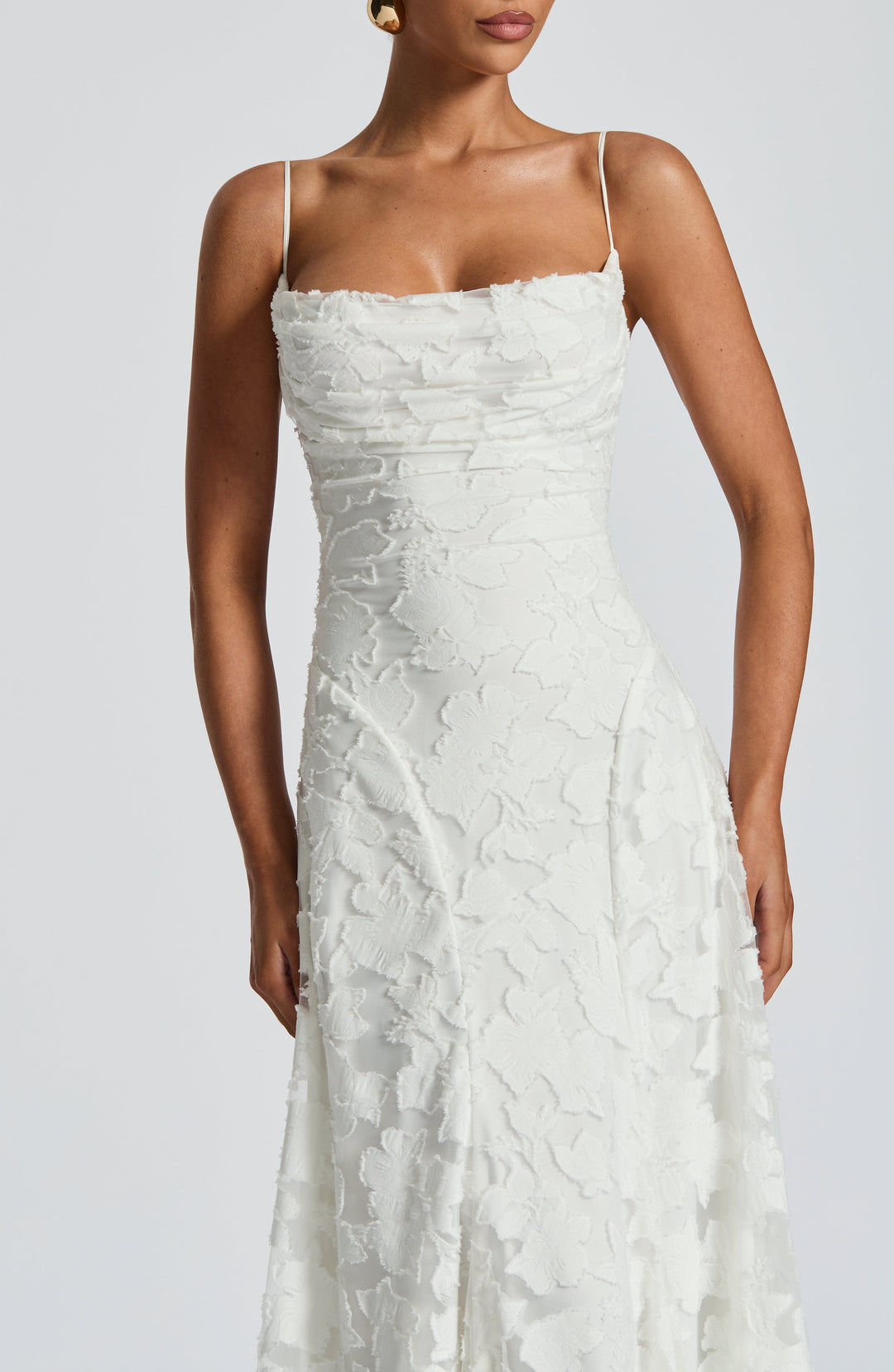 Vivienne | Elegant Floral Lace Maxi Dress