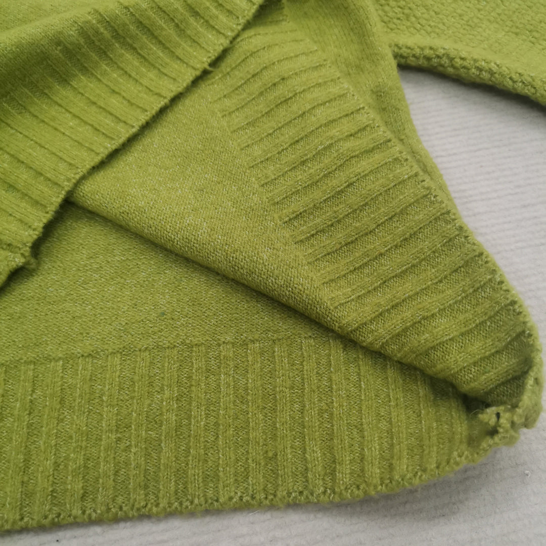 Women's Oversized Roll Neck Jumper with Ribbed Cuffs