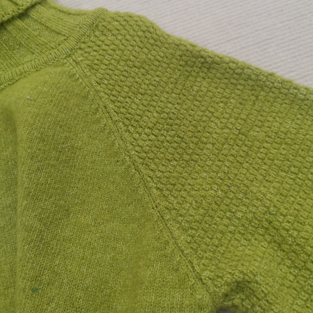 Women's Oversized Roll Neck Jumper with Ribbed Cuffs