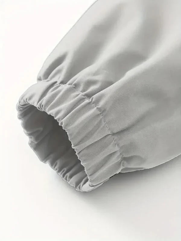 Women's Water-Resistant Hooded Utility Jacket with Zip Pockets