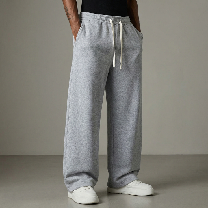 Men's Wide Leg Drawstring Sweatpants