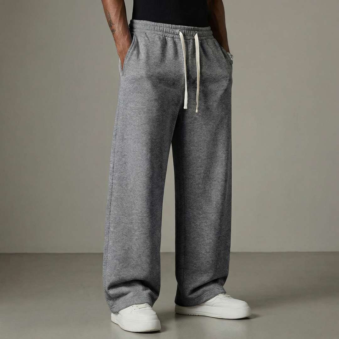 Men's Wide Leg Drawstring Sweatpants