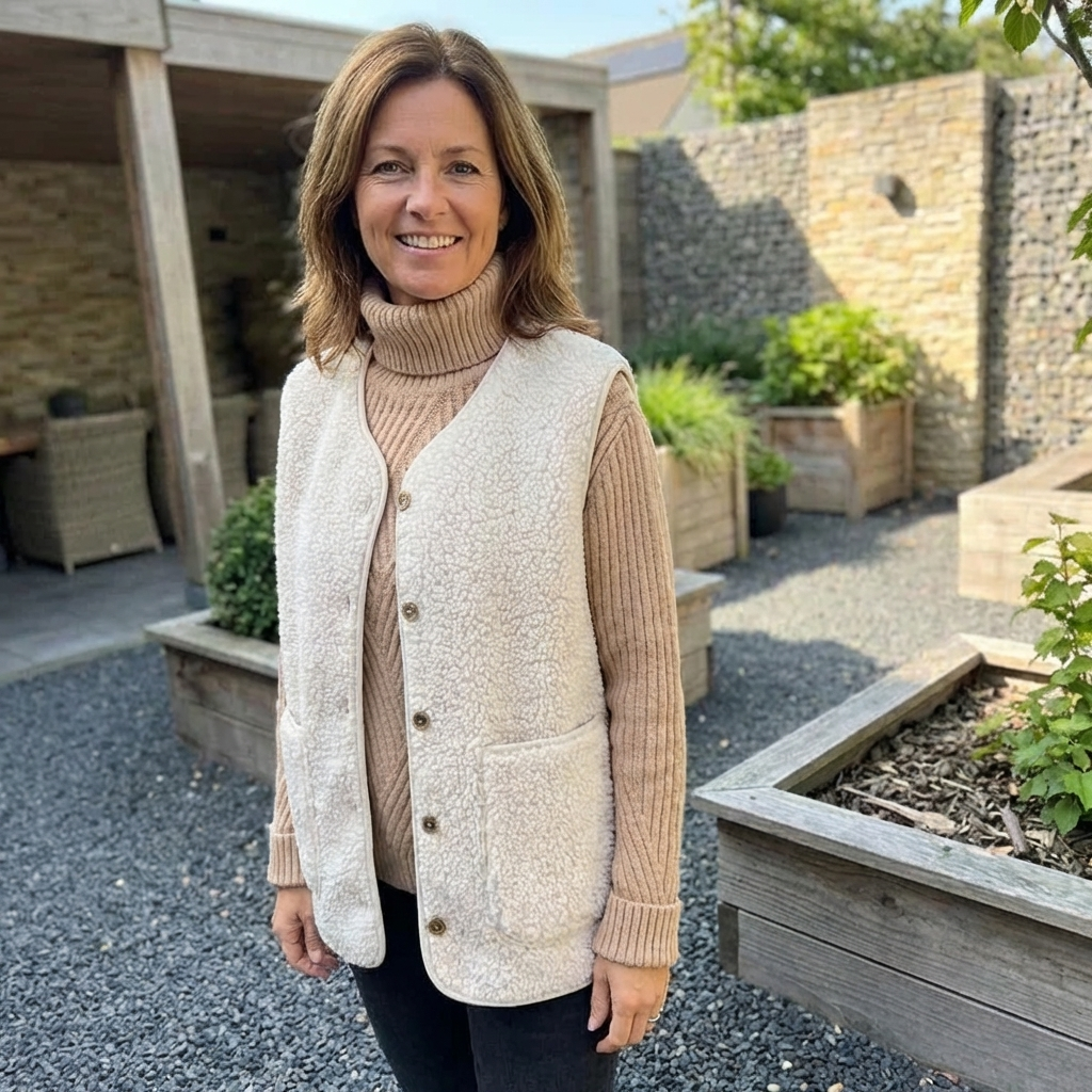 Teddy Fleece Cardigan for Women