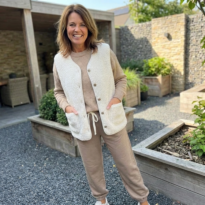 Teddy Fleece Cardigan for Women