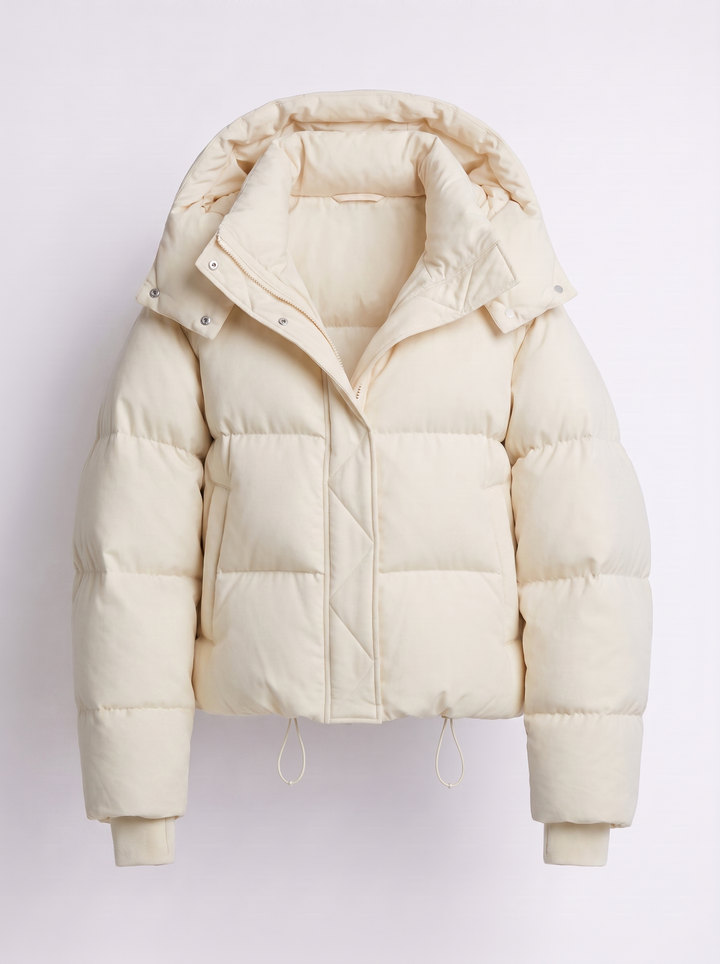 Women's Oversized Padded Puffer Jacket with Hood