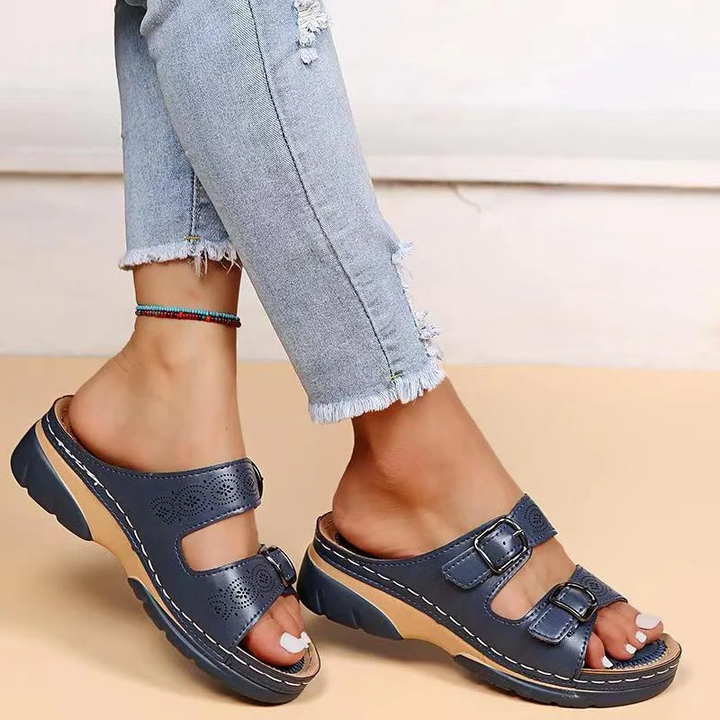 Grace | Orthopedic Double Buckle Walking Sandals