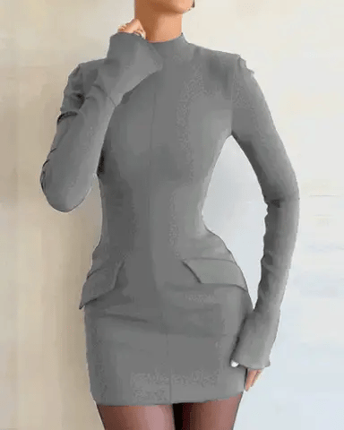 Arabella | Formal High Neck Occasion Dress