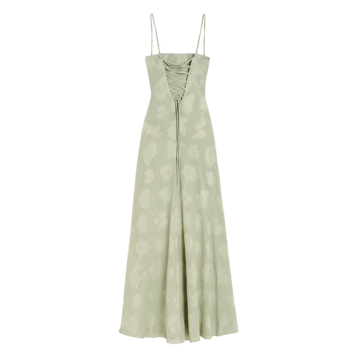 Strappy Floral Occasion Maxi Dress
