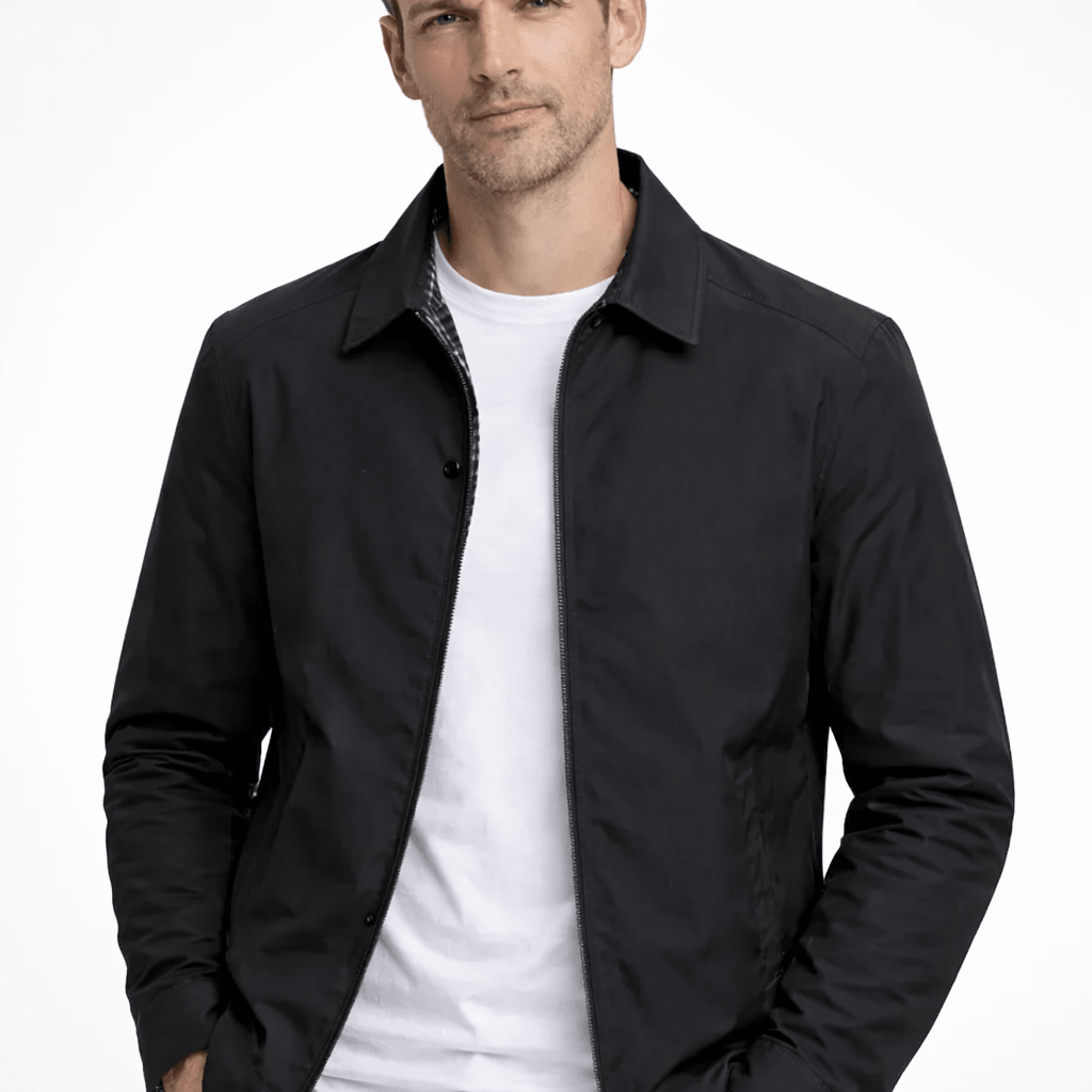 Casual Zip Front Jacket