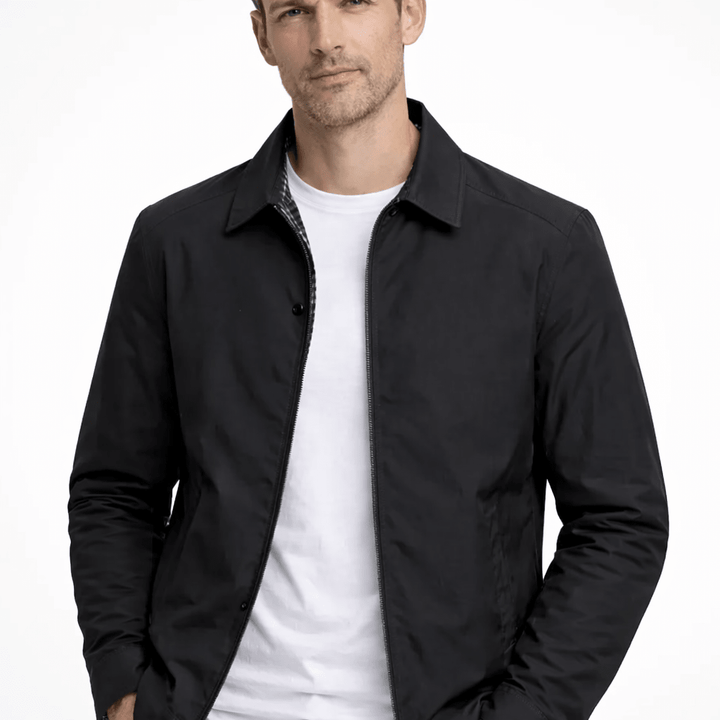 Casual Zip Front Jacket
