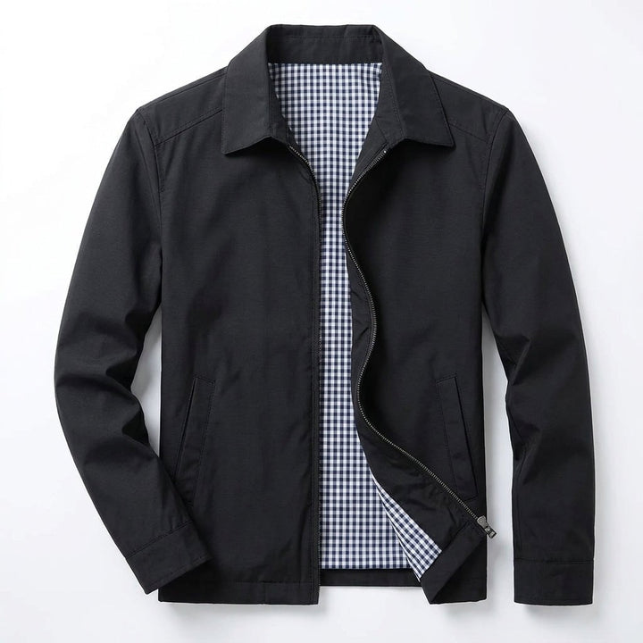 Casual Zip Front Jacket