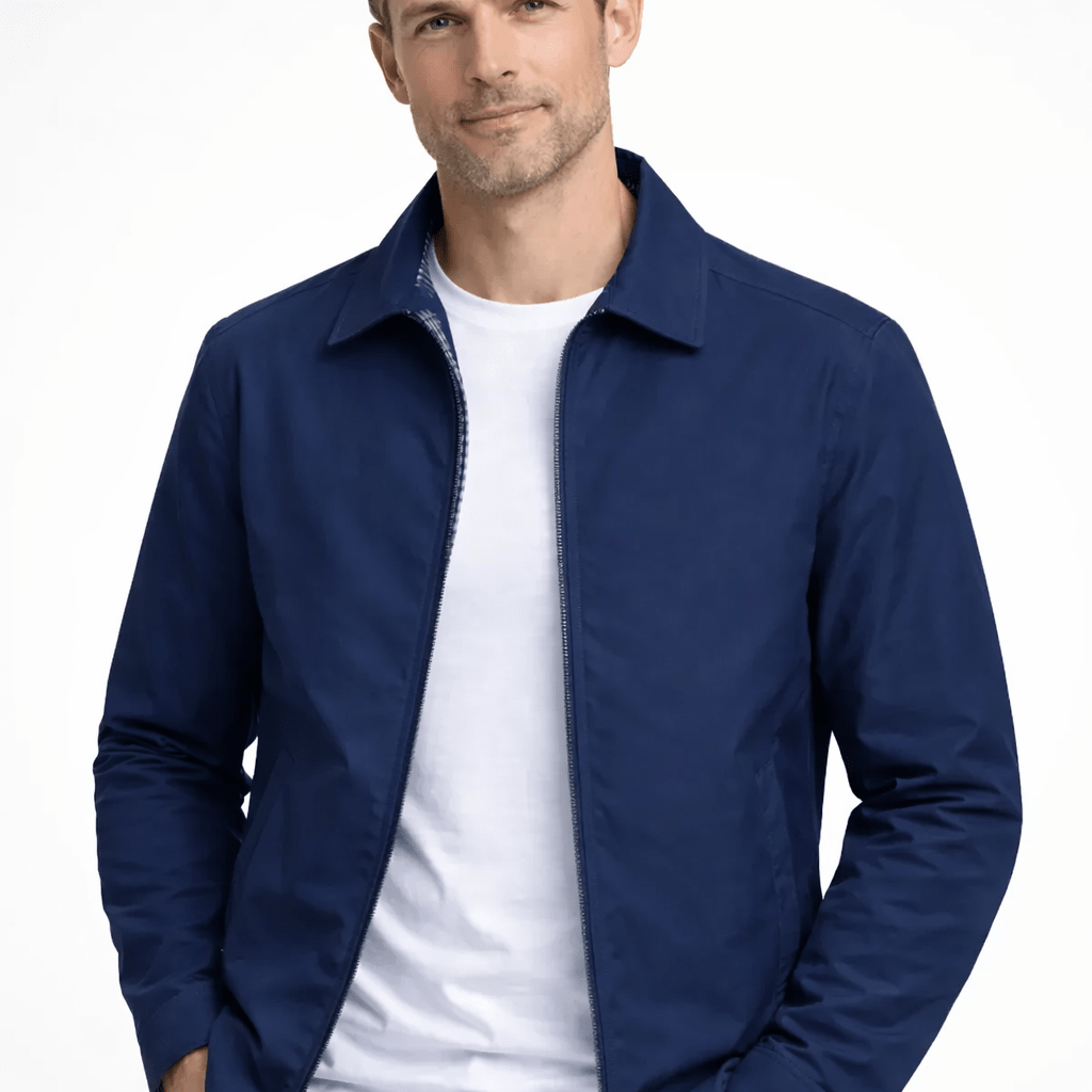 Casual Zip Front Jacket