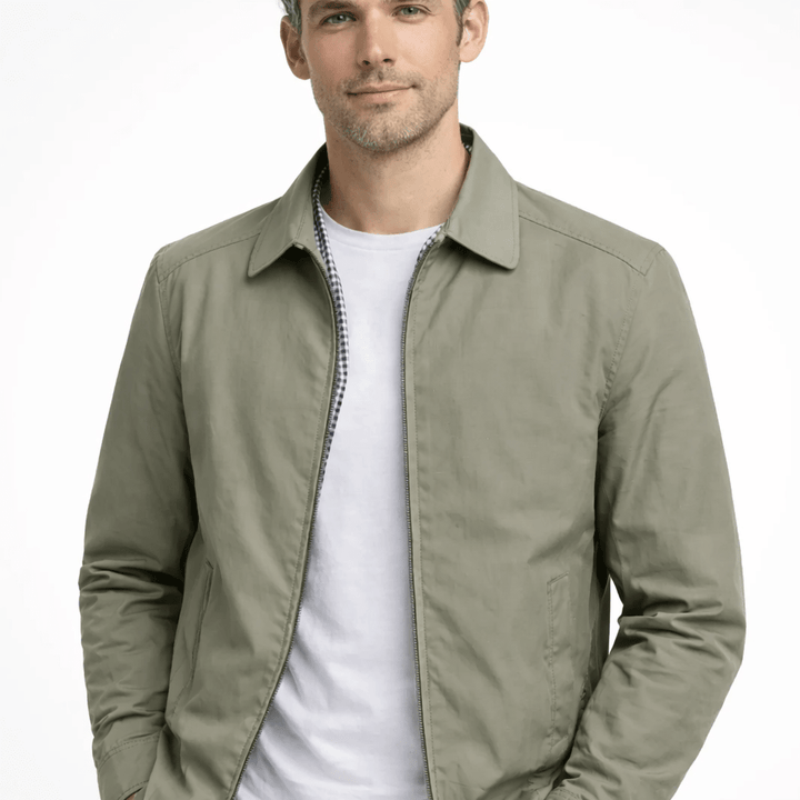Casual Zip Front Jacket