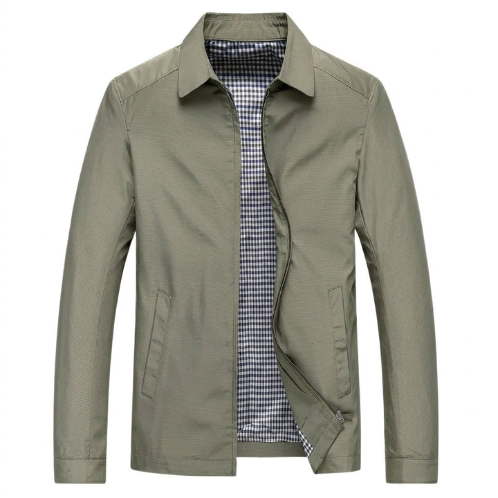 Casual Zip Front Jacket