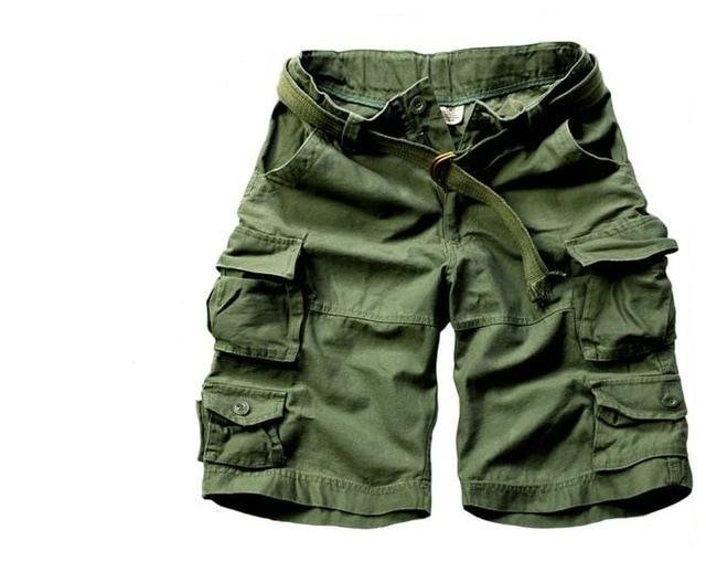 Mens Camo Cargo Shorts