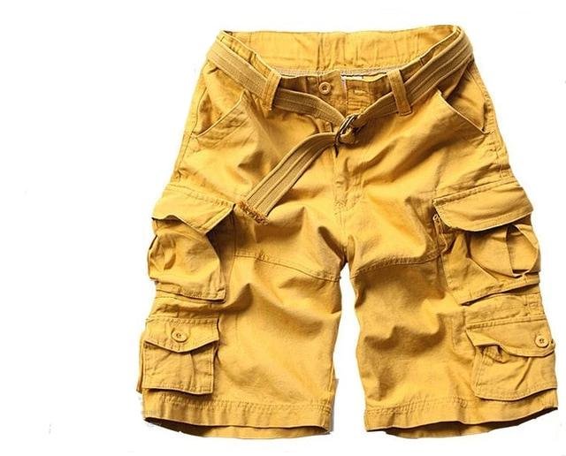 Mens Camo Cargo Shorts