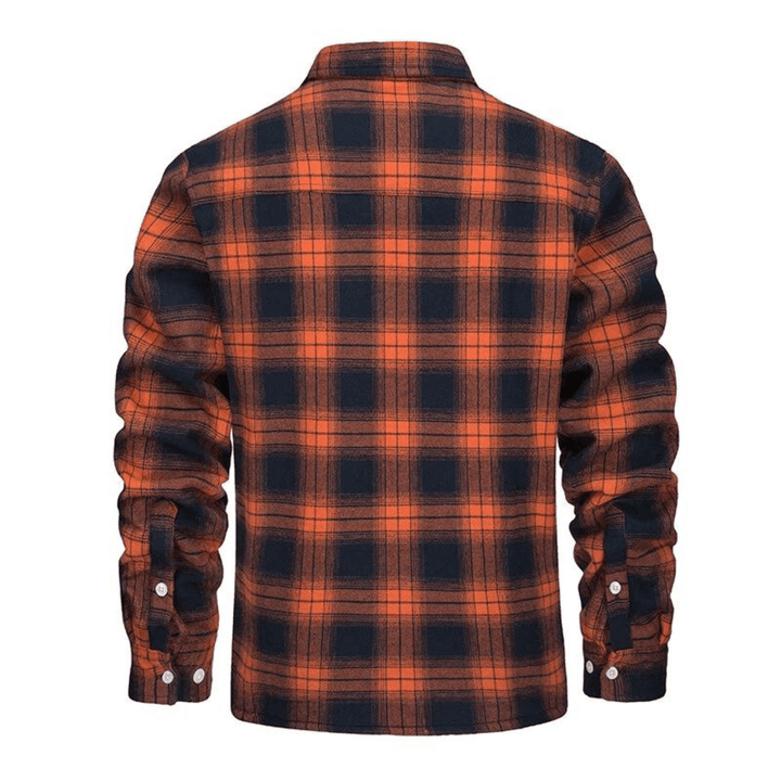 Sherpa Lined Check Shirt Jacket