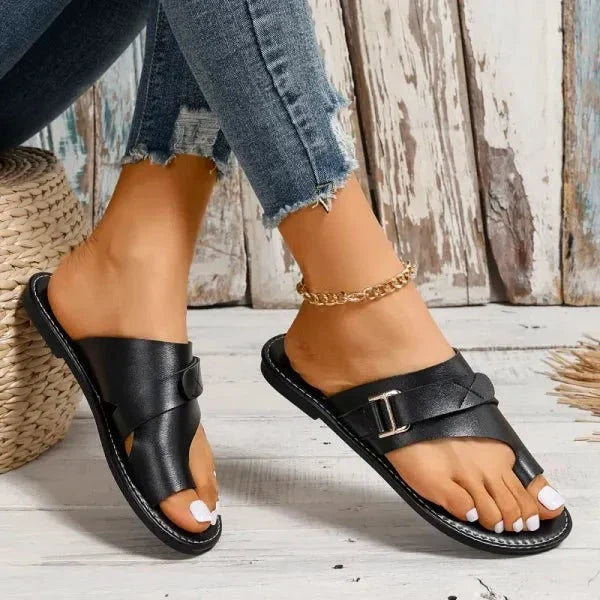 Chloe | Comfortable Orthopedic Slide Sandals