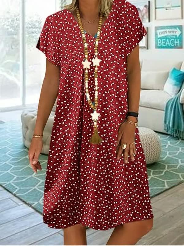 Women's Printed Summer Mini Dress