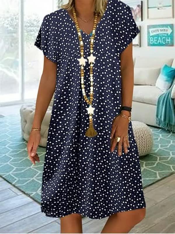 Women's Printed Summer Mini Dress