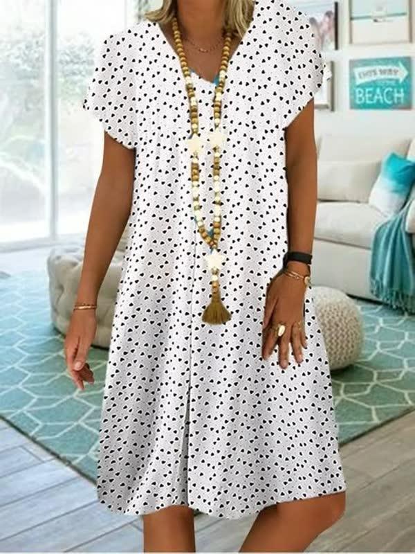 Women's Printed Summer Mini Dress
