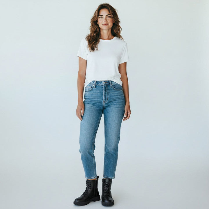 Women's Fur-Lined Lace-Up Combat Boots with Chunky Sole