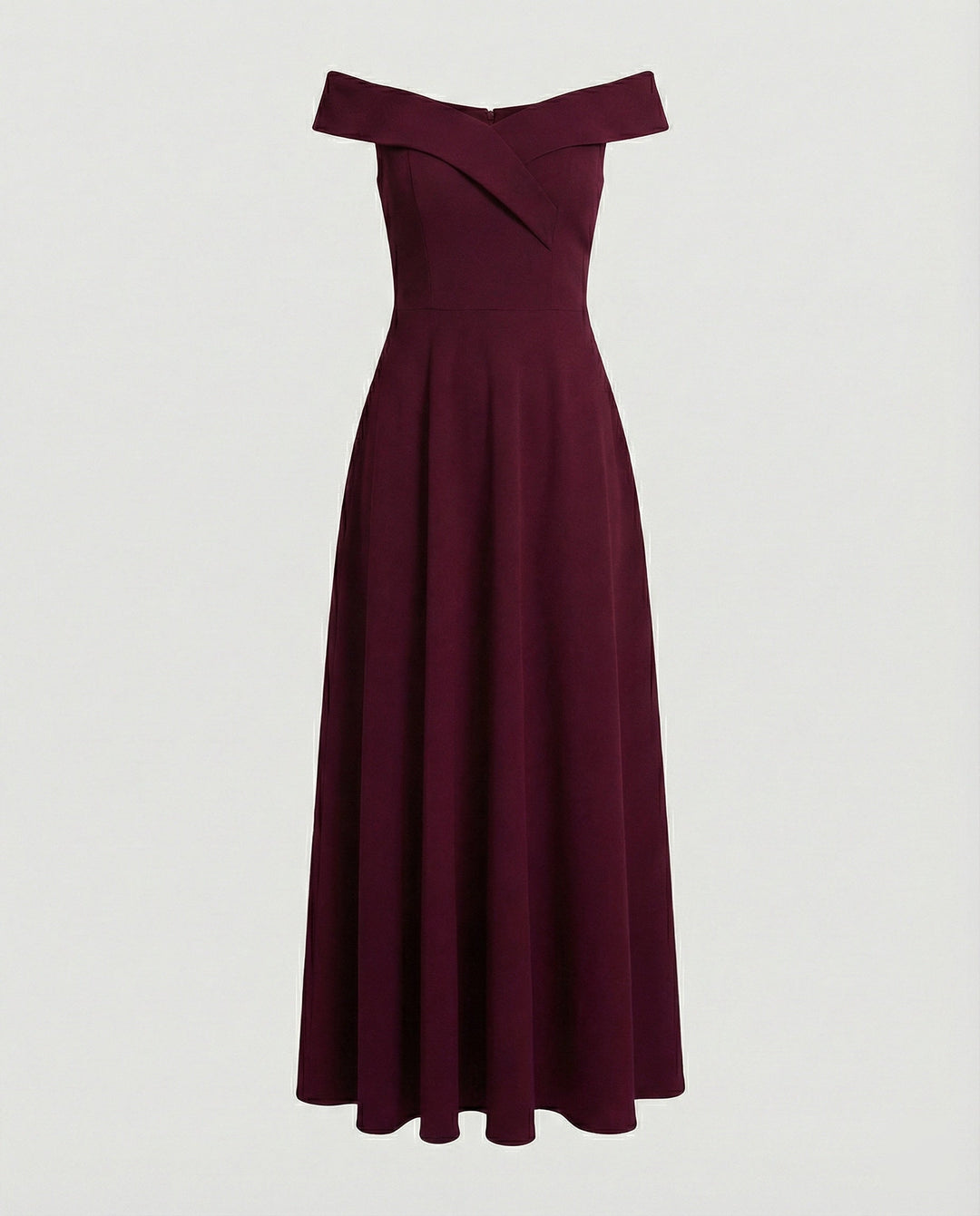 Amelia | Elegant Off Shoulder Maxi Dress