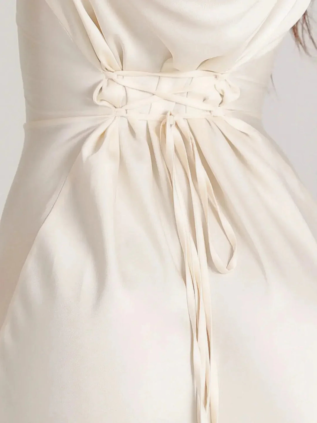 Women's Wedding Guest Maxi Dress with Flare Sleeves
