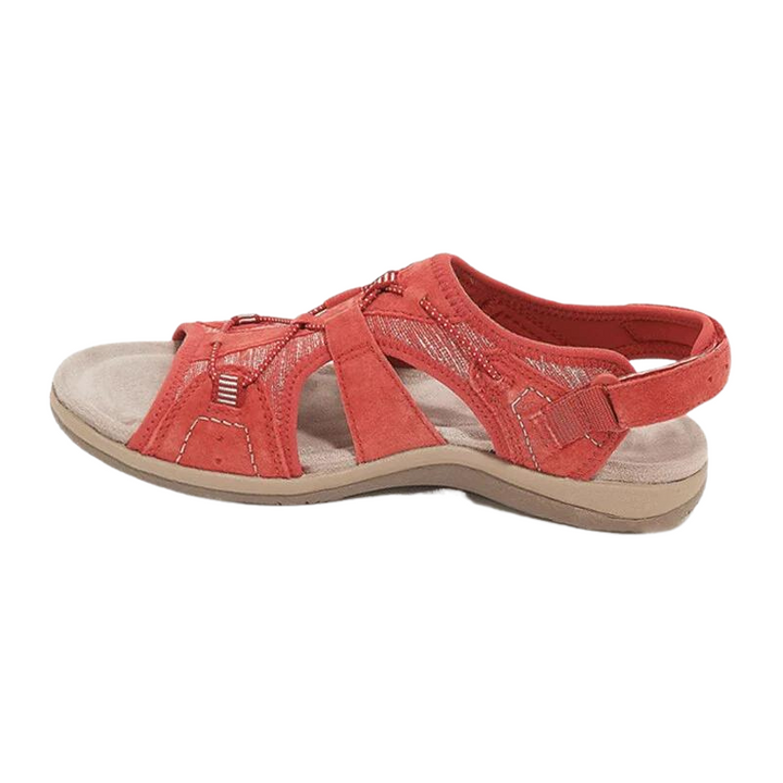 Women's Orthopedic Sandals with Bungee Lace Detail