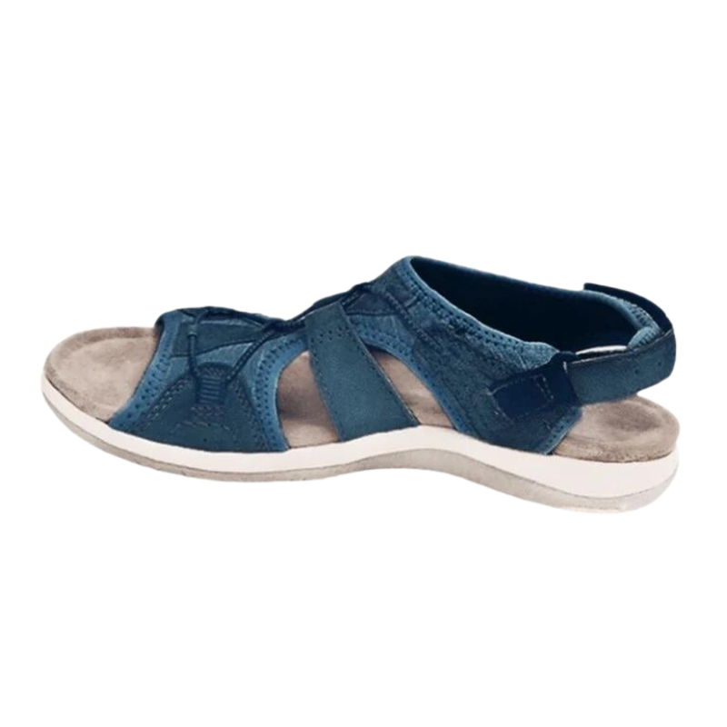 Women's Orthopedic Sandals with Bungee Lace Detail