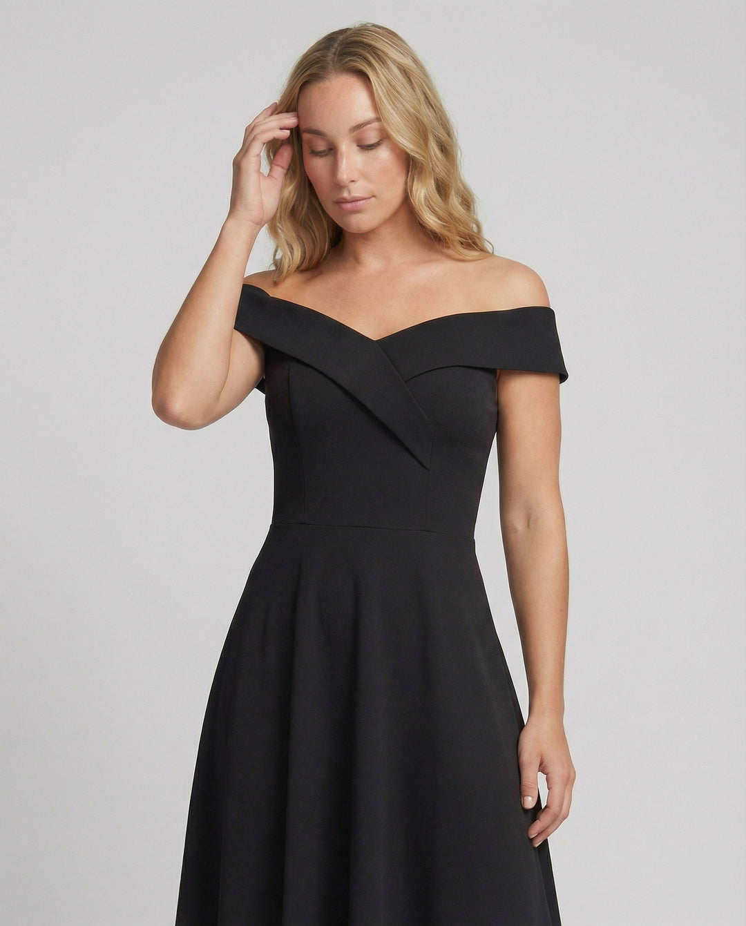 Isabella | Elegant Off Shoulder Occasion Maxi Dress