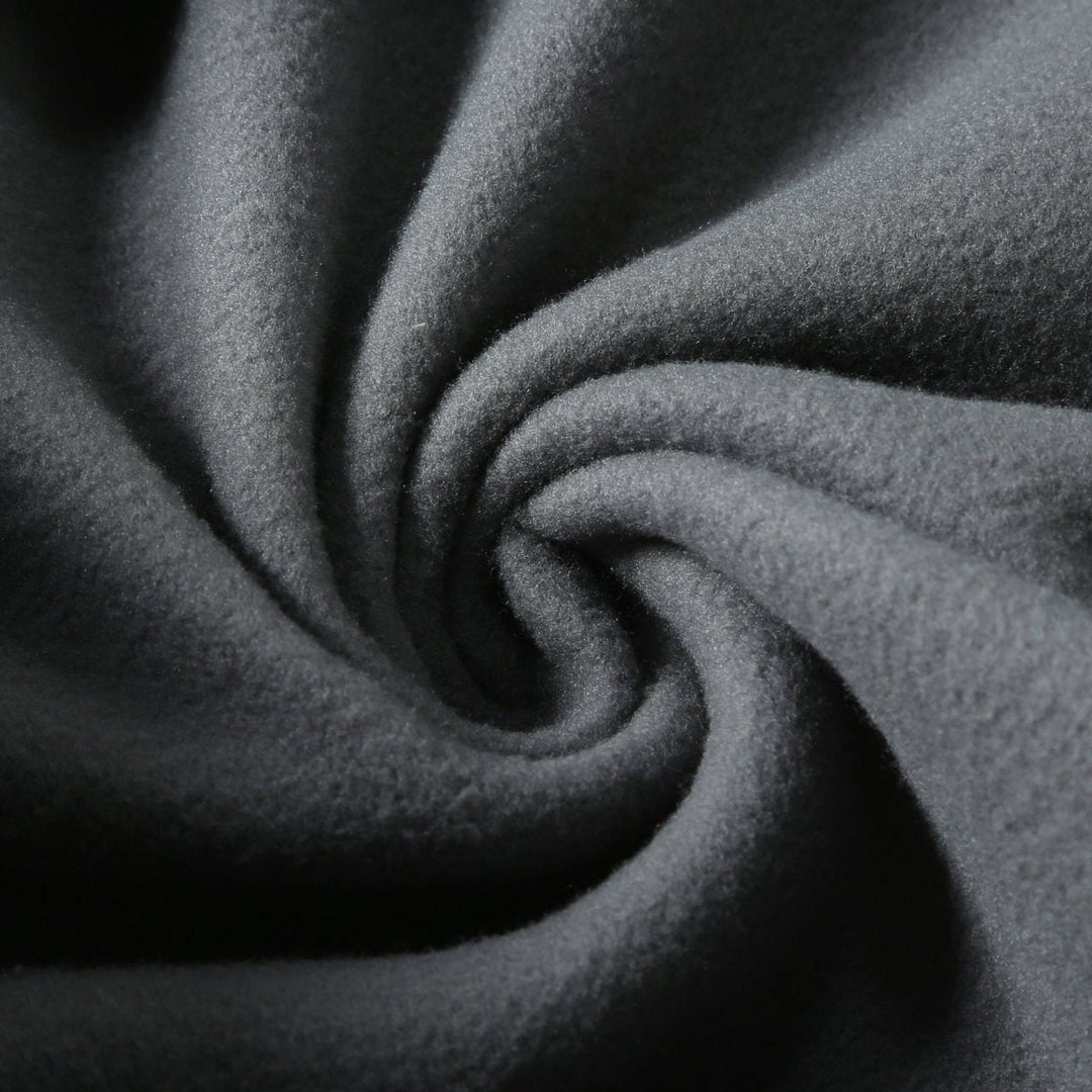 Men's Quarter-Zip Fleece Jumper with Ribbed Cuffs