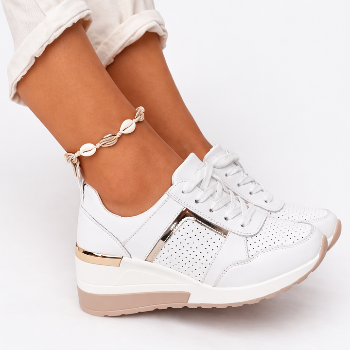 Olivia | Platform Wedge Comfort Sneakers