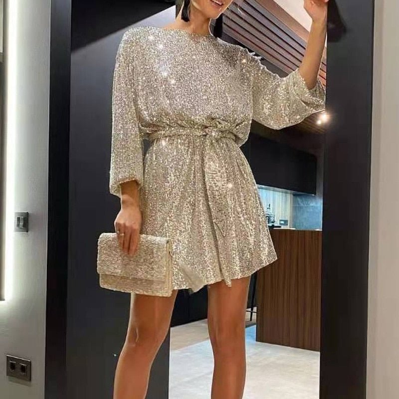 Clara | Glamorous Evening Mini Cocktail Dress