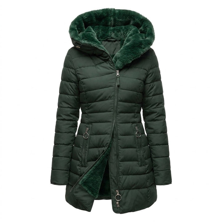 Hooded Longline Puffer Jacket