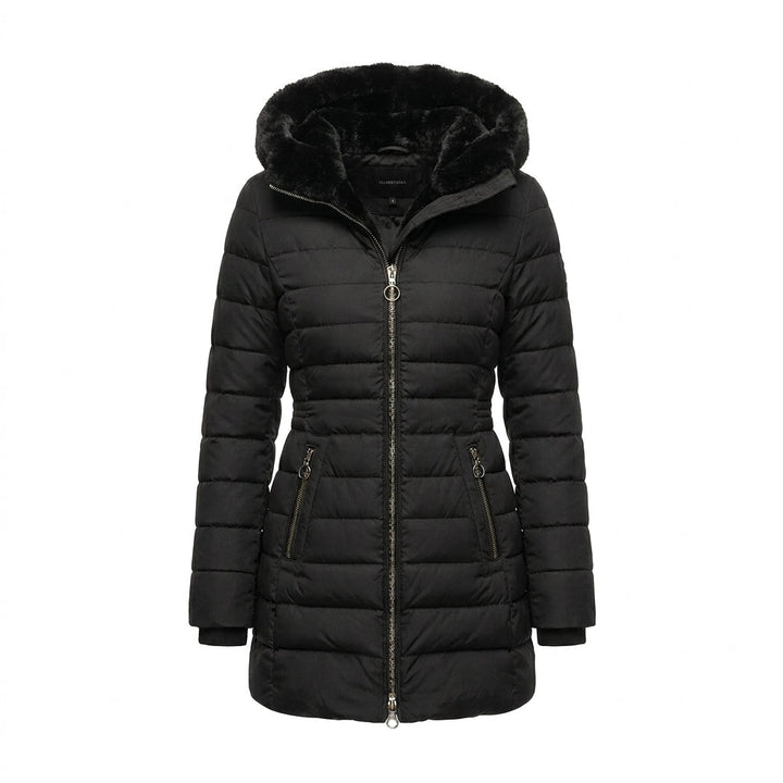 Hooded Longline Puffer Jacket