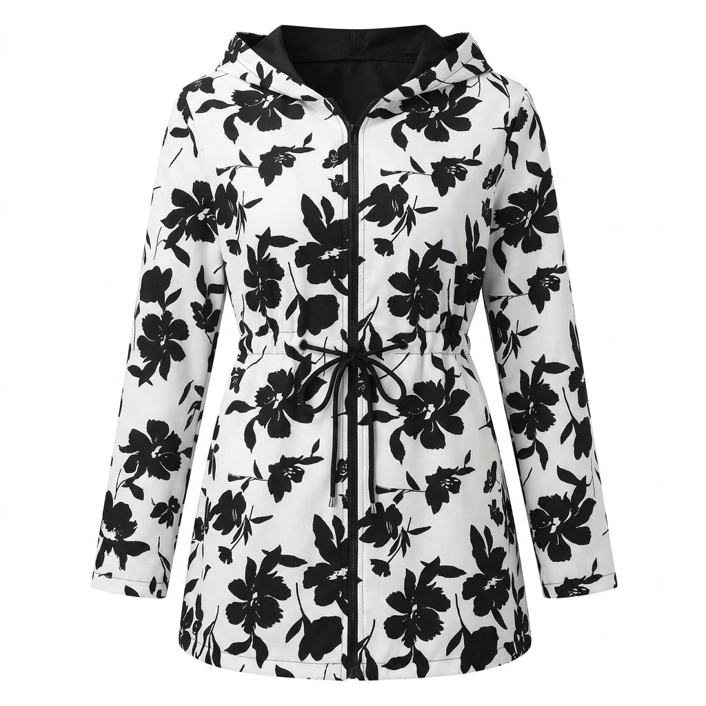 Leopard Reversible Hooded Jacket