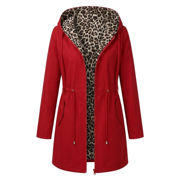Leopard Reversible Hooded Jacket