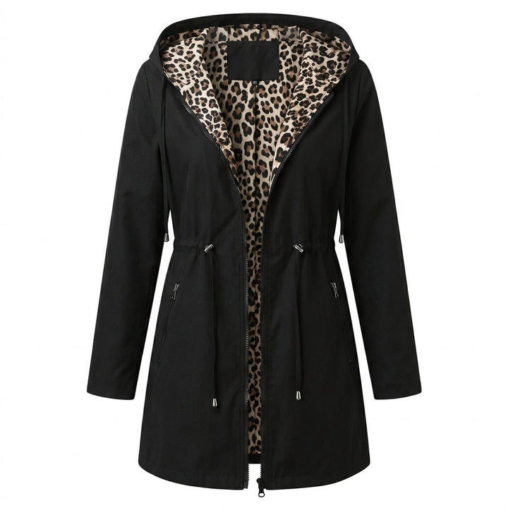 Leopard Reversible Hooded Jacket