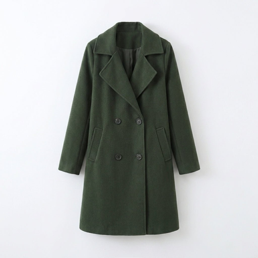 Tailored Double Breasted Trench Coat
