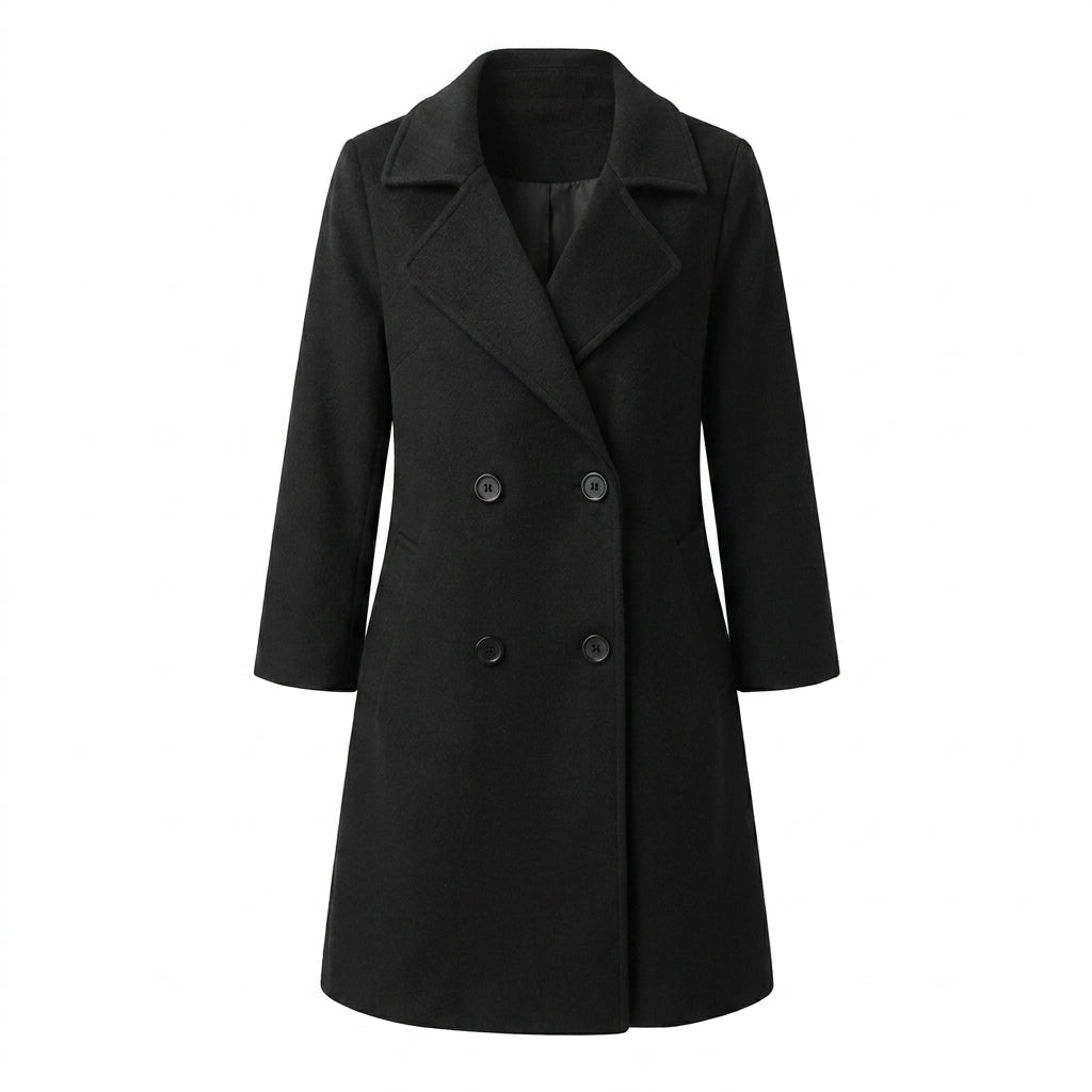 Tailored Double Breasted Trench Coat
