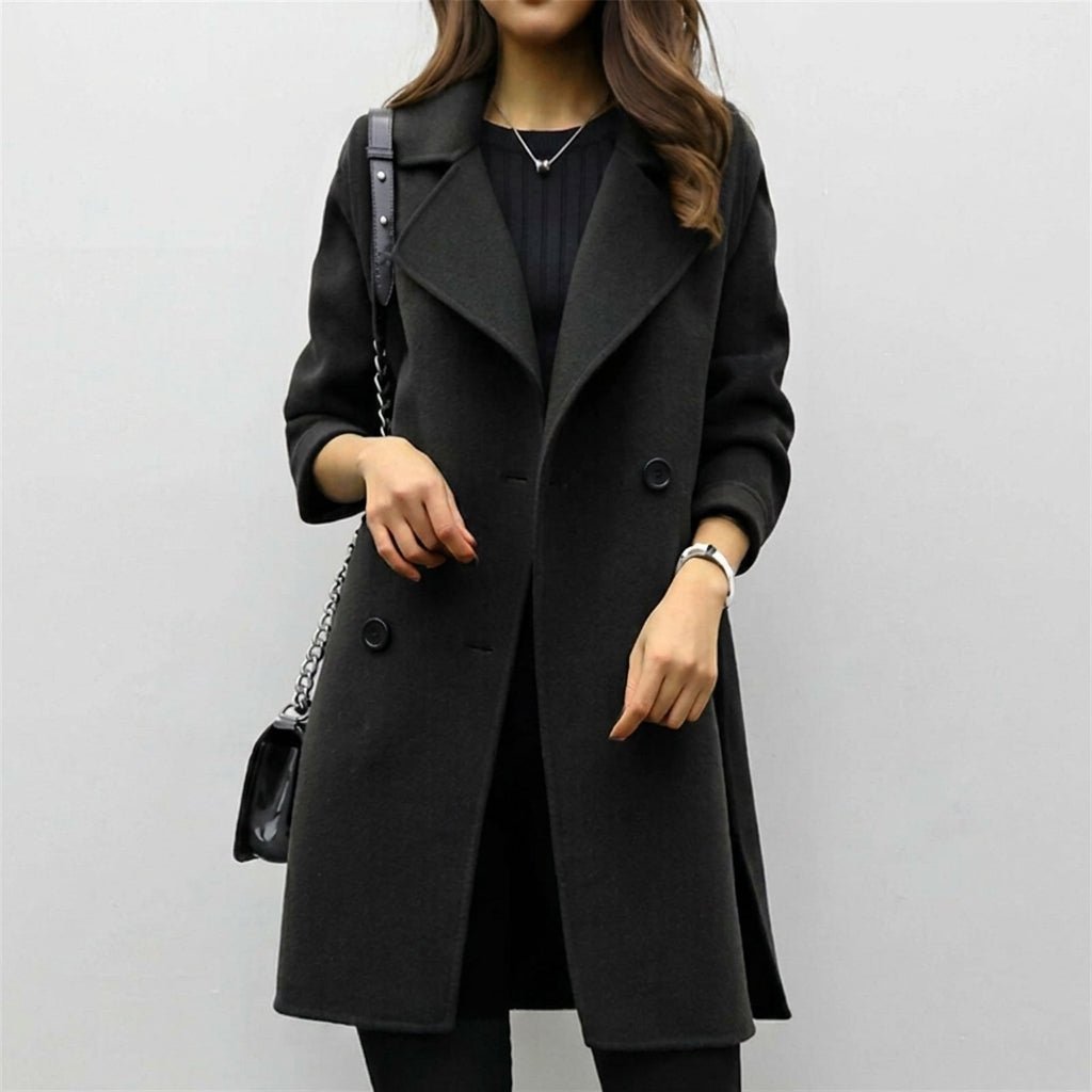 Tailored Double Breasted Trench Coat