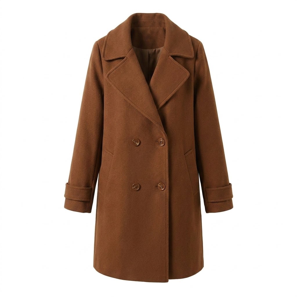 Tailored Double Breasted Trench Coat